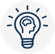 icon lightbulb representing energy and ideas