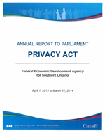 2014-15 Annual Report to Parliament — Privacy Act