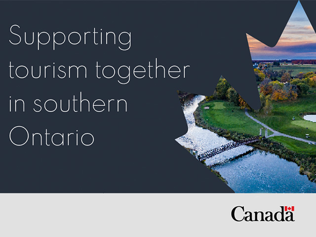 Government of Canada announces support for southern Ontario tourism sector