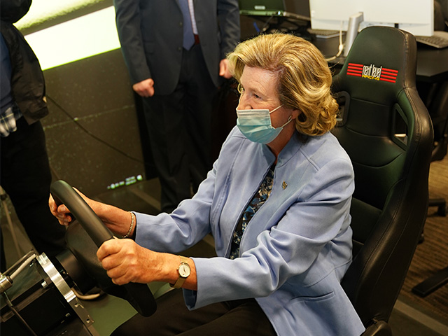 Invest WindsorEssex dévoile une installation de test de réalité virtuelle pour les véhicules autonomes