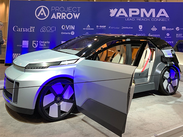 Government of Canada celebrates Canadian unveiling of Project Arrow at Canadian International AutoShow